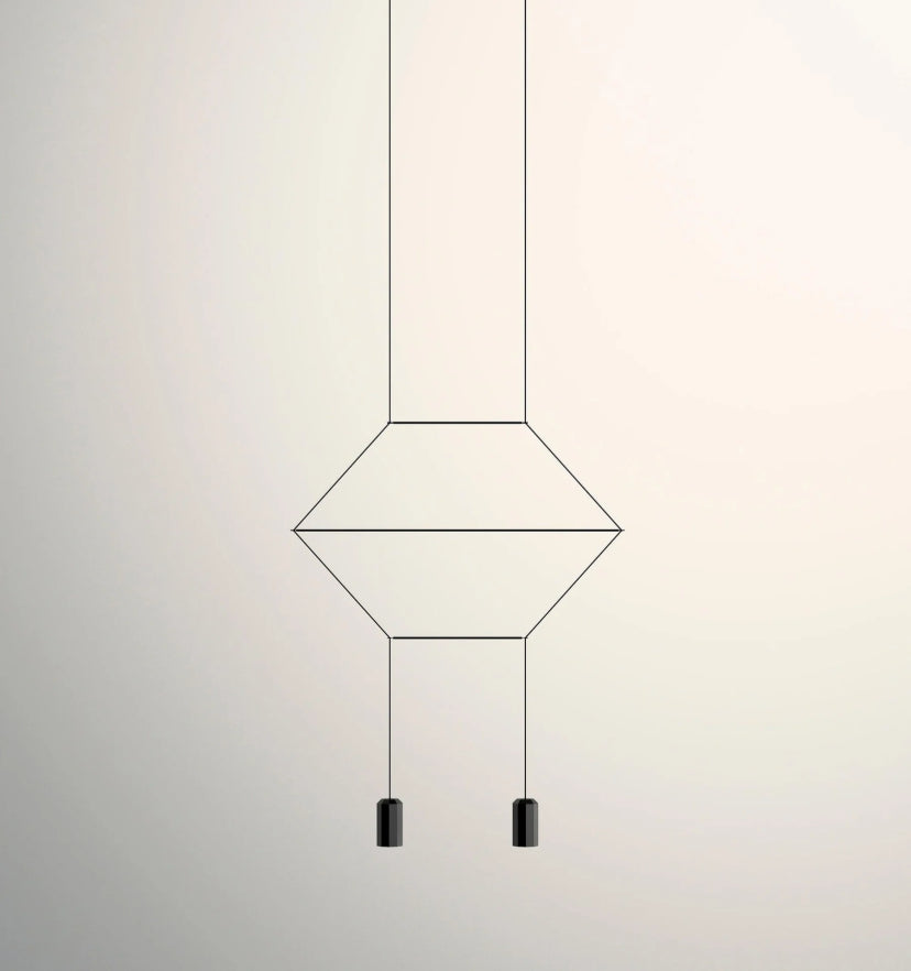 Wireflow 2D Hanging lamp
