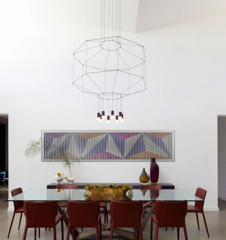 Wireflow 3D Hanging lamp