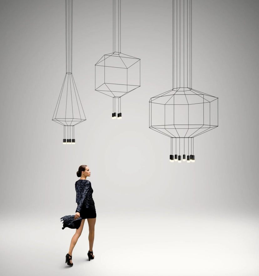 Wireflow 3D Hanging lamp