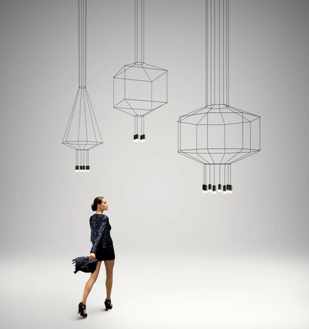 Wireflow 3D Hanging lamp