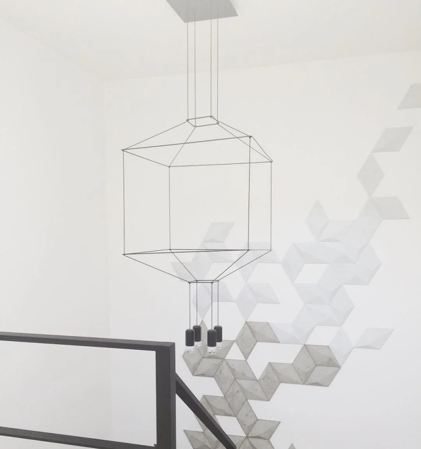 Wireflow 3D Hanging lamp