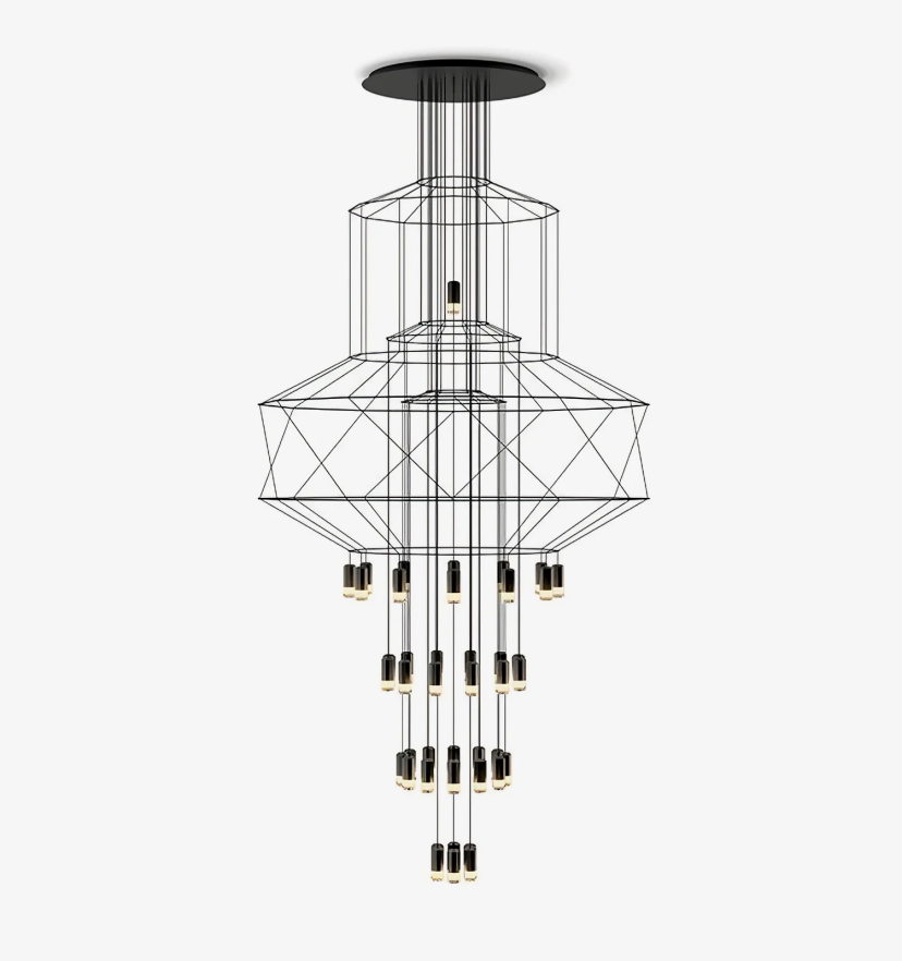 Wireflow Chandelier