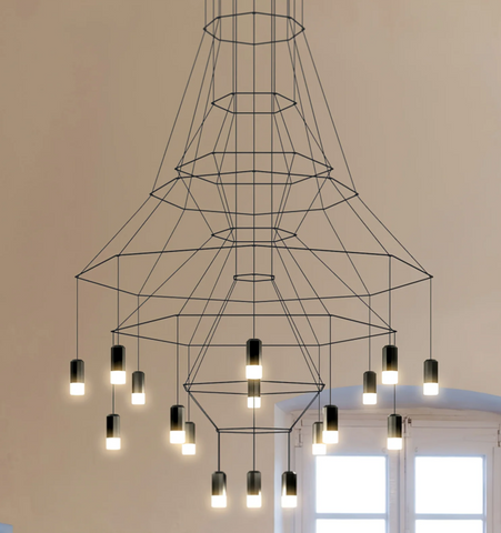 Wireflow Chandelier