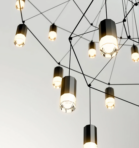 Wireflow Chandelier