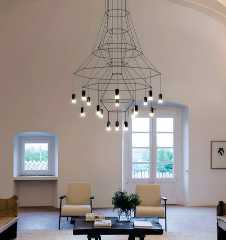 Wireflow Chandelier
