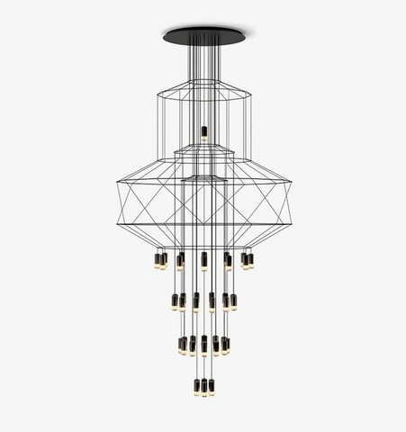Wireflow Chandelier