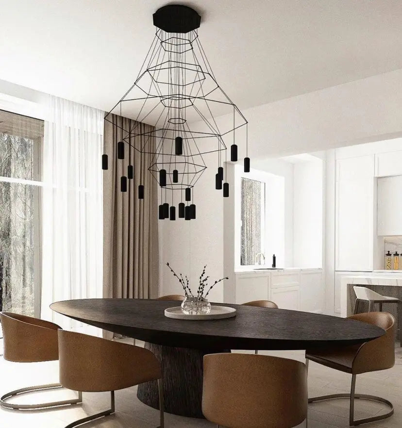 Wireflow Chandelier