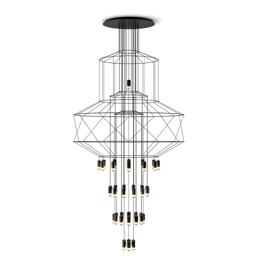 Wireflow Chandelier