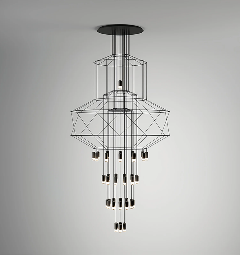 Wireflow Chandelier