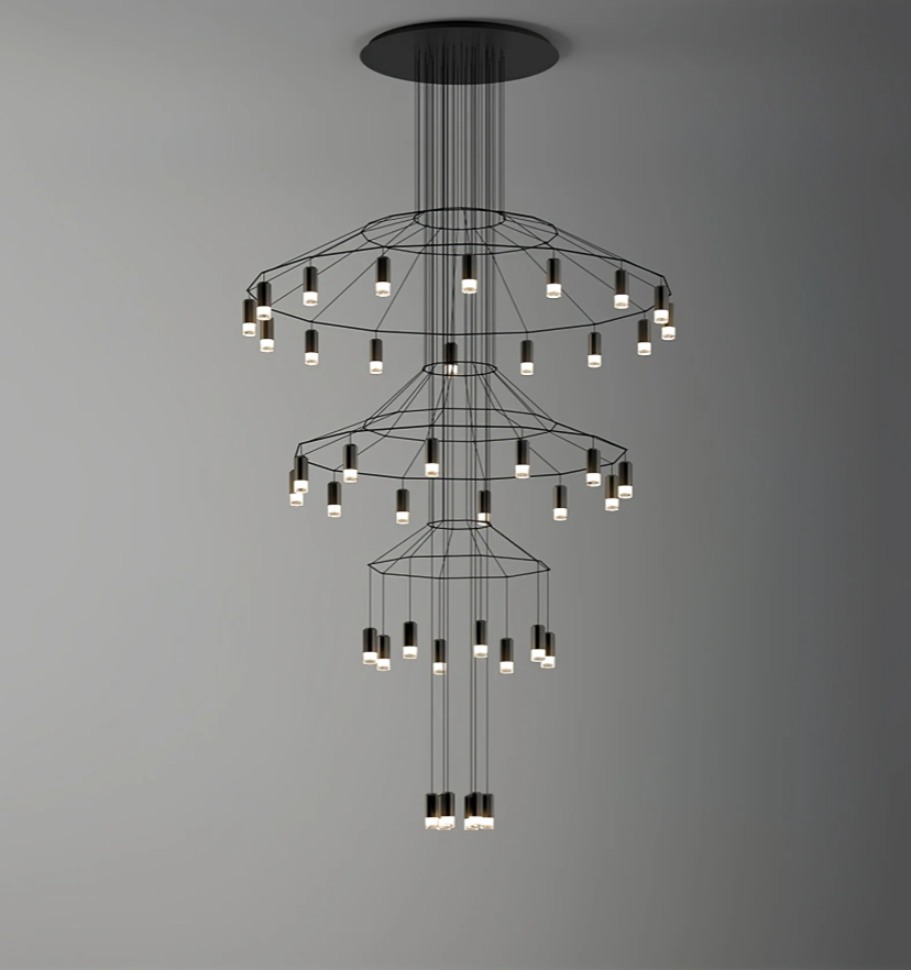 Wireflow Chandelier