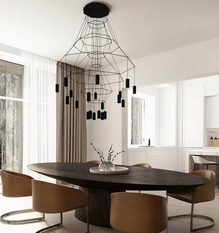 Wireflow Chandelier