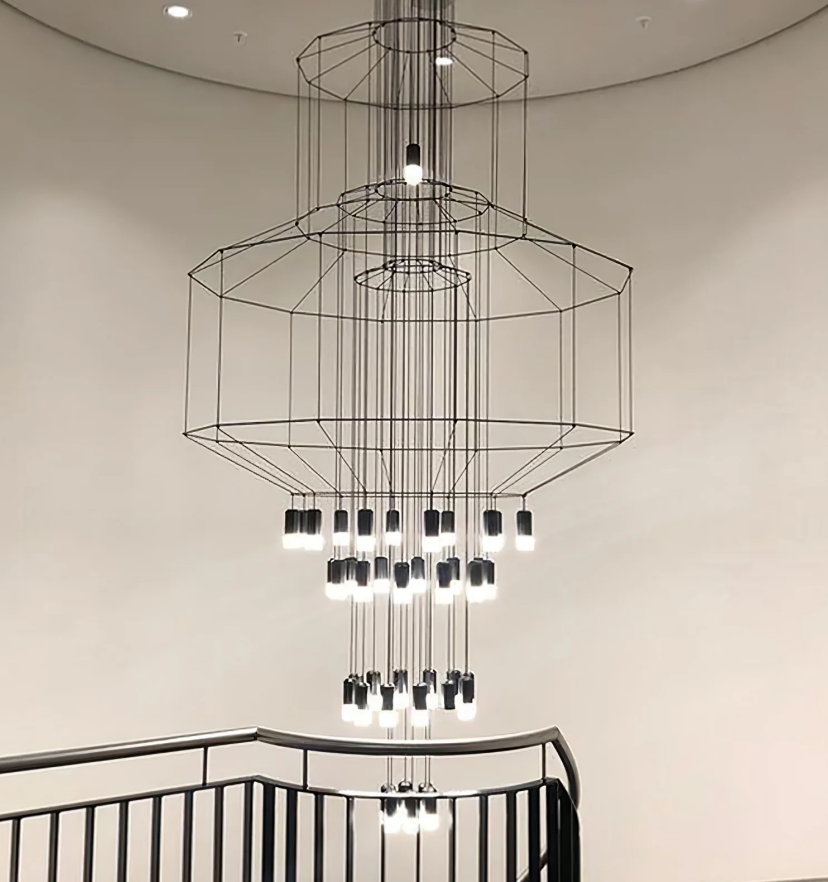 Wireflow Chandelier