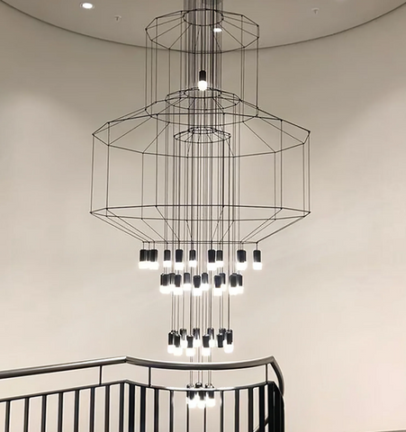 Wireflow Chandelier