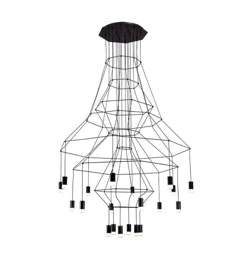 Wireflow Chandelier