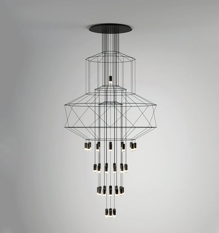 Wireflow Chandelier