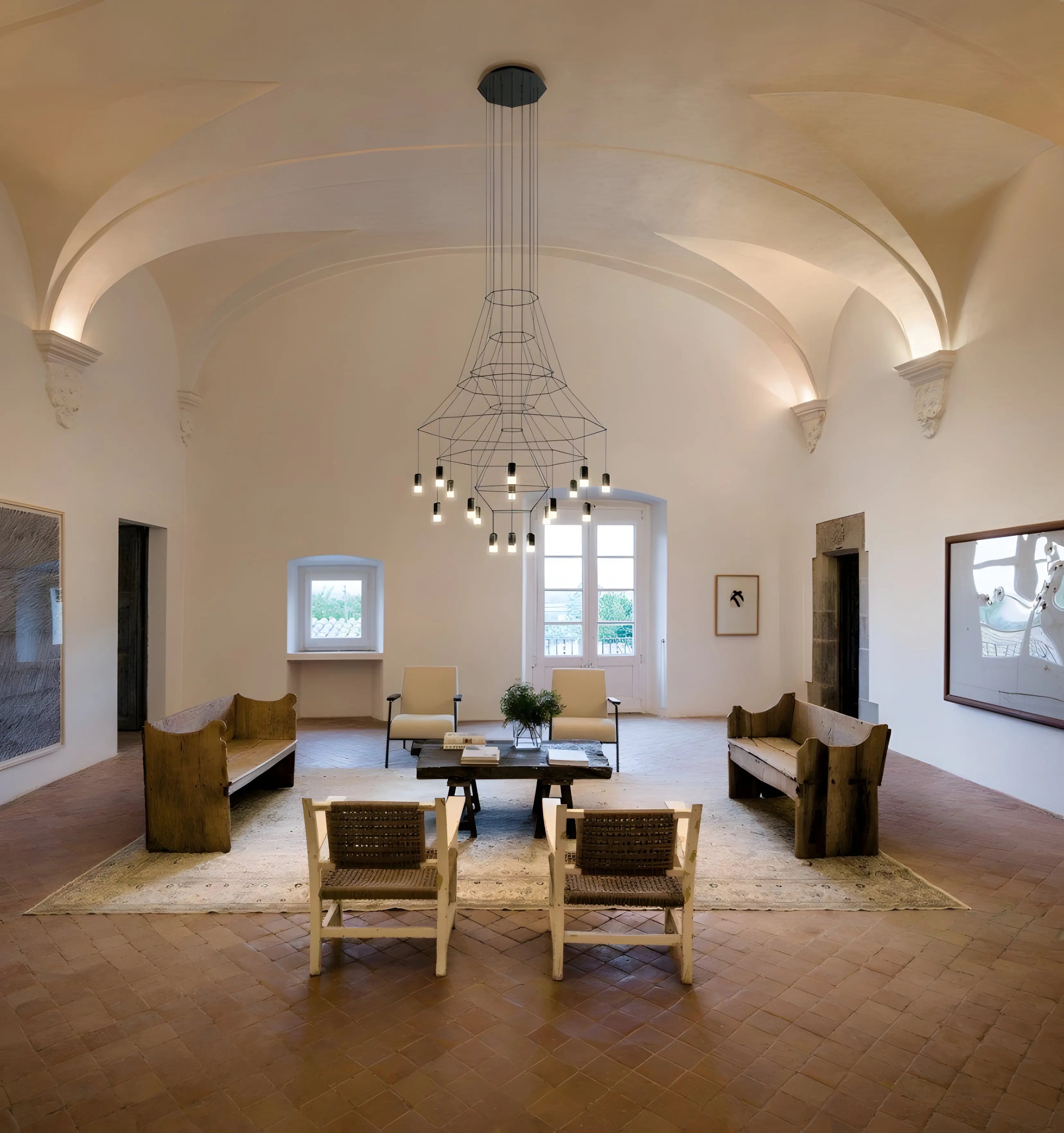 Wireflow Chandelier