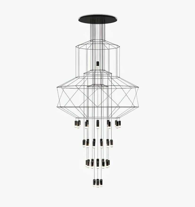 Wireflow Chandelier