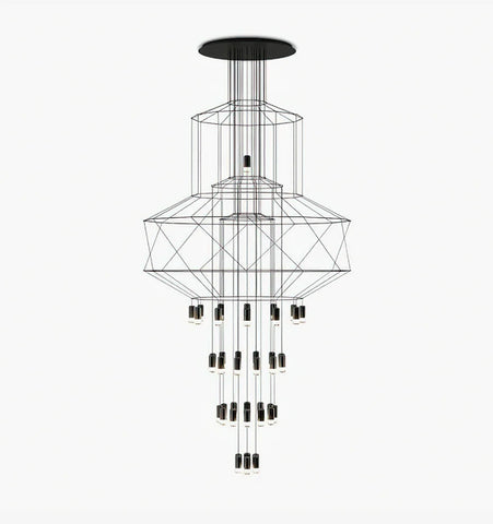 Wireflow Chandelier