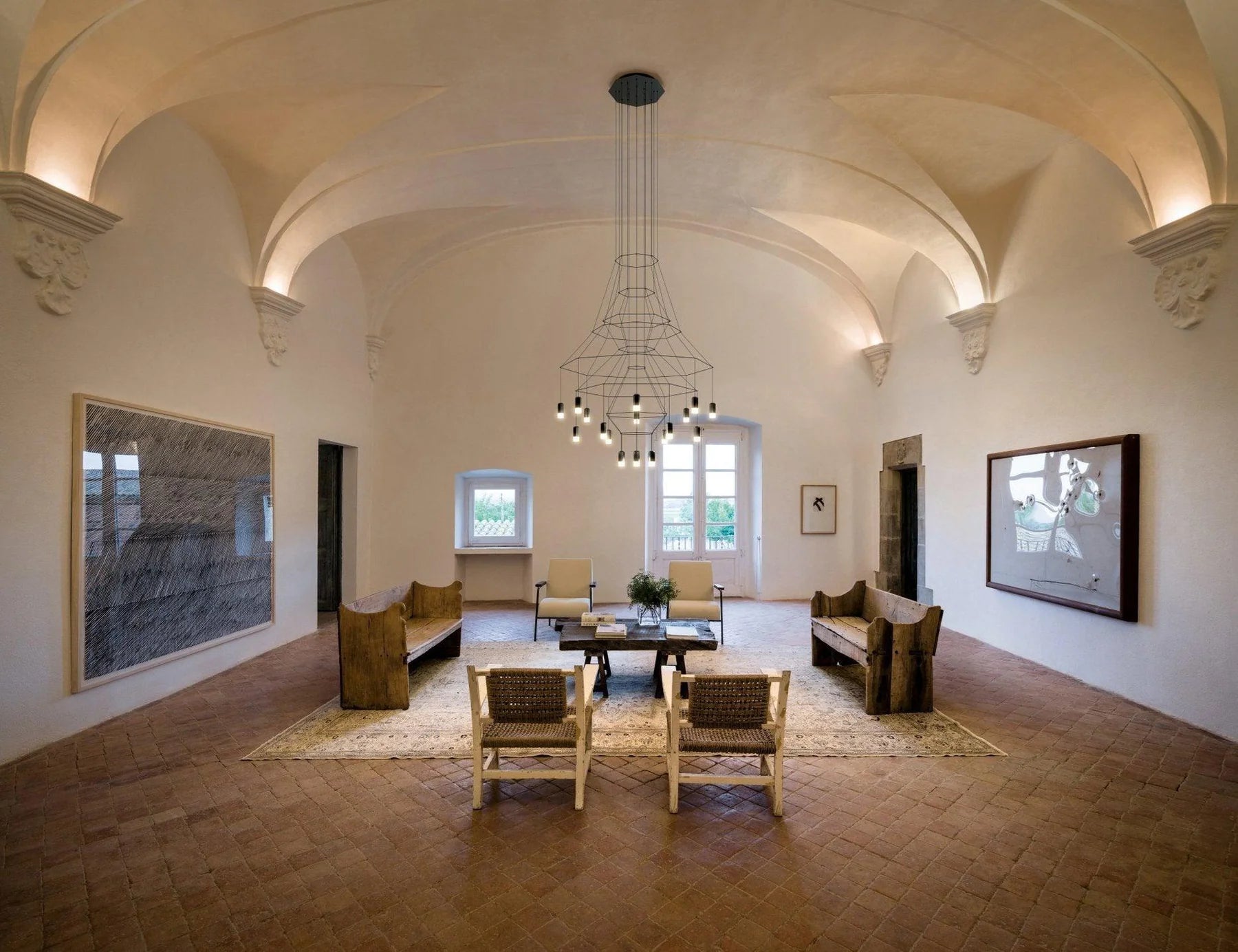 Wireflow Chandelier