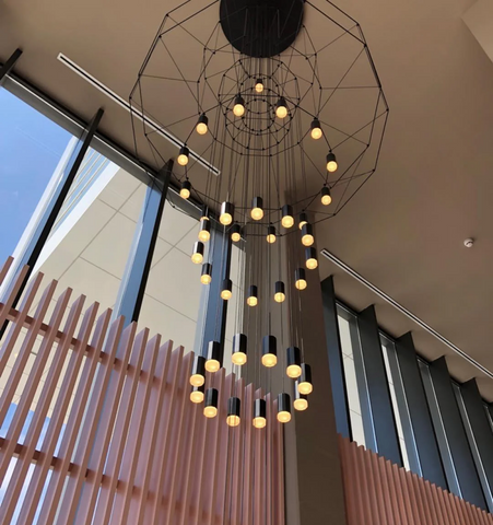 Wireflow Chandelier