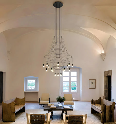 Wireflow Chandelier