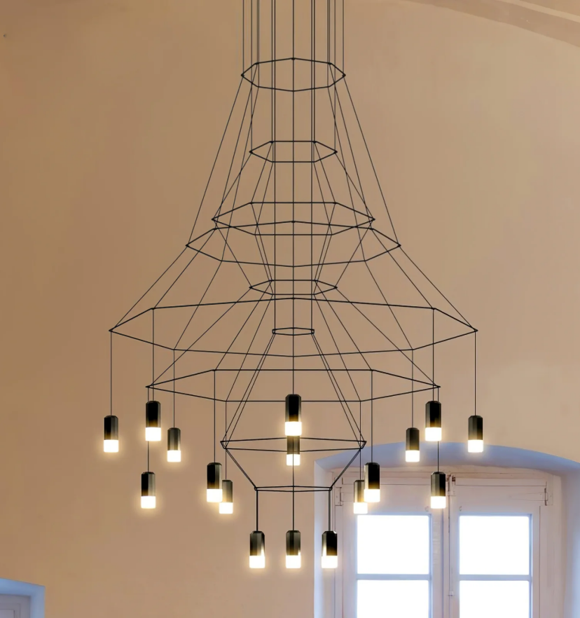 Wireflow Chandelier