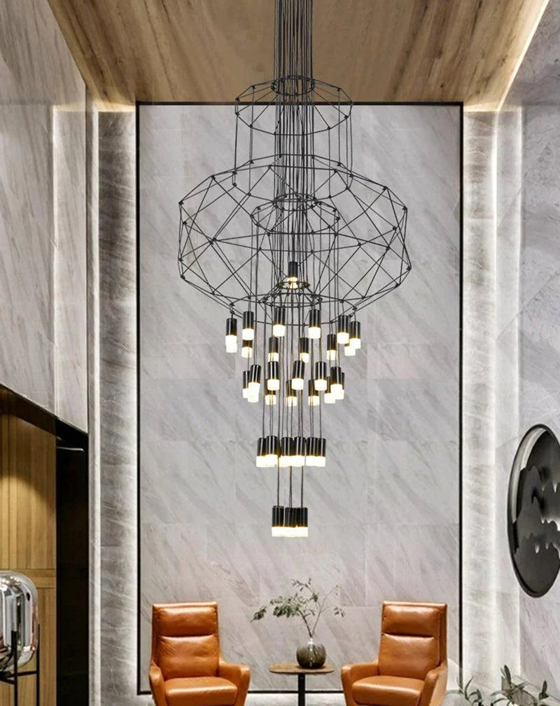 Wireflow Chandelier