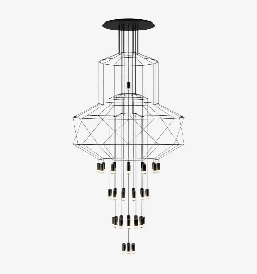 Wireflow Chandelier