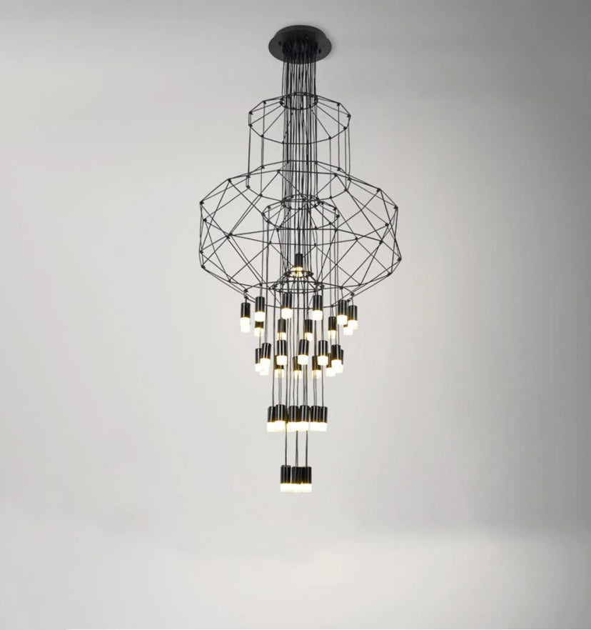 Wireflow Chandelier