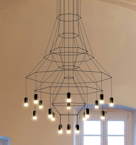 Wireflow Chandelier