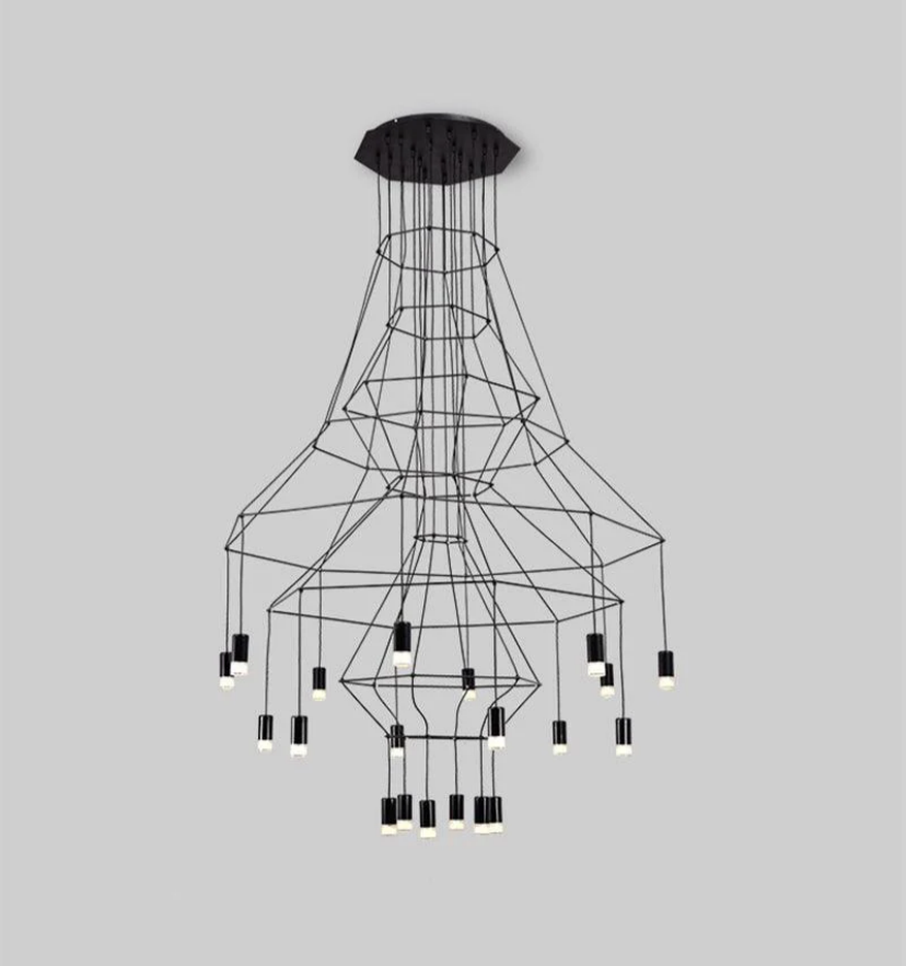 Wireflow Chandelier
