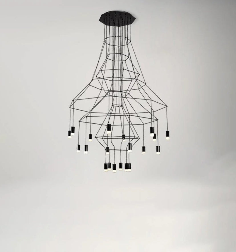 Wireflow Chandelier