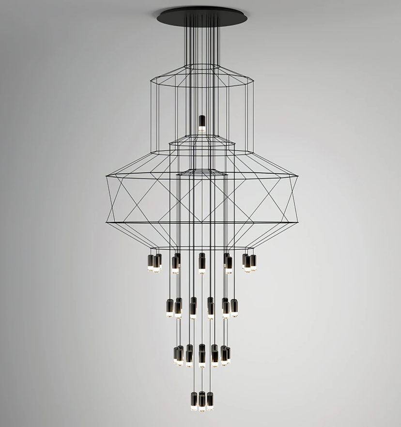 Wireflow Chandelier
