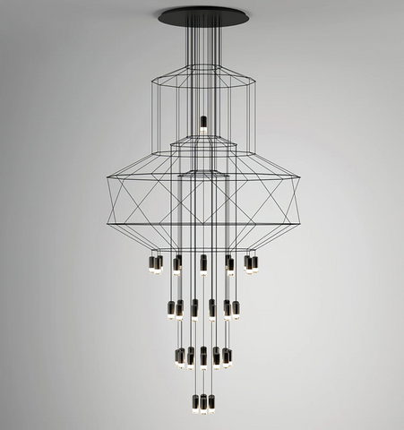 Wireflow Chandelier