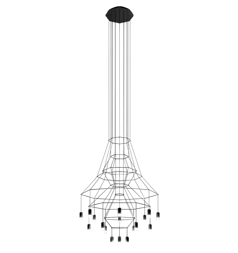 Wireflow Chandelier
