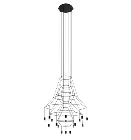 Wireflow Chandelier
