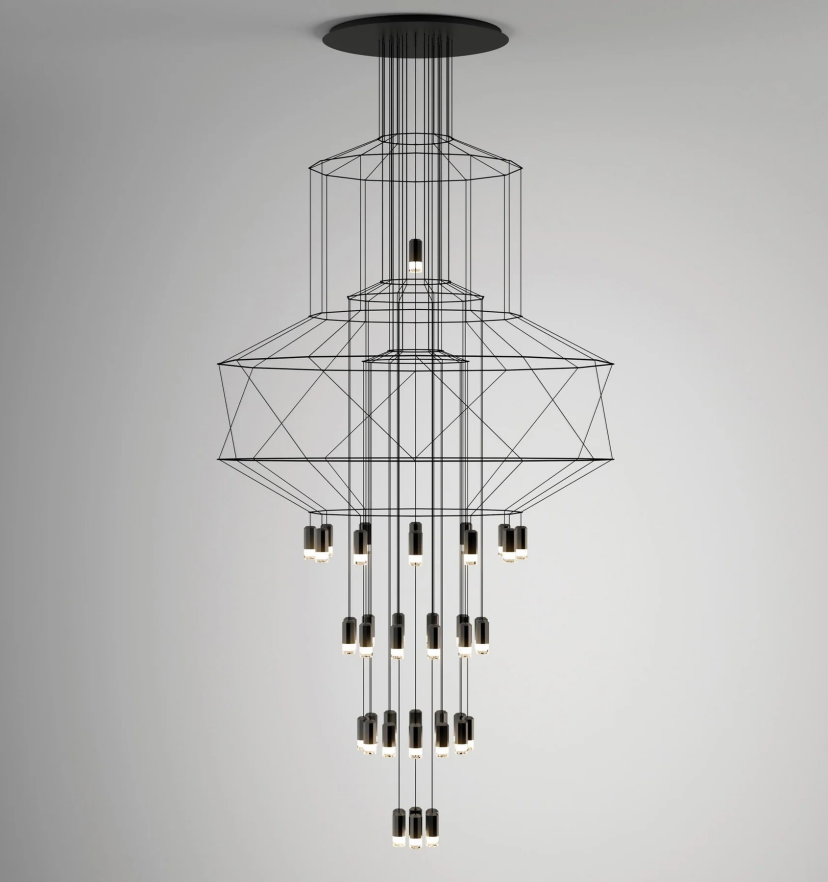 Wireflow Chandelier