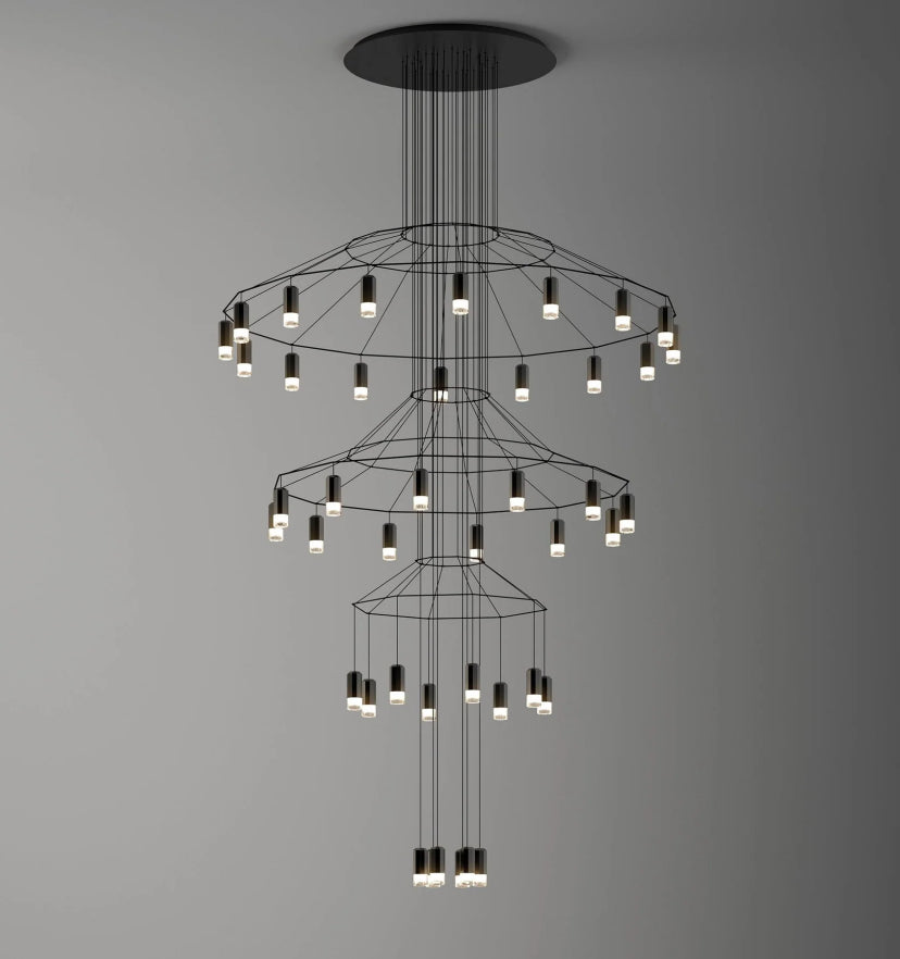Wireflow Chandelier