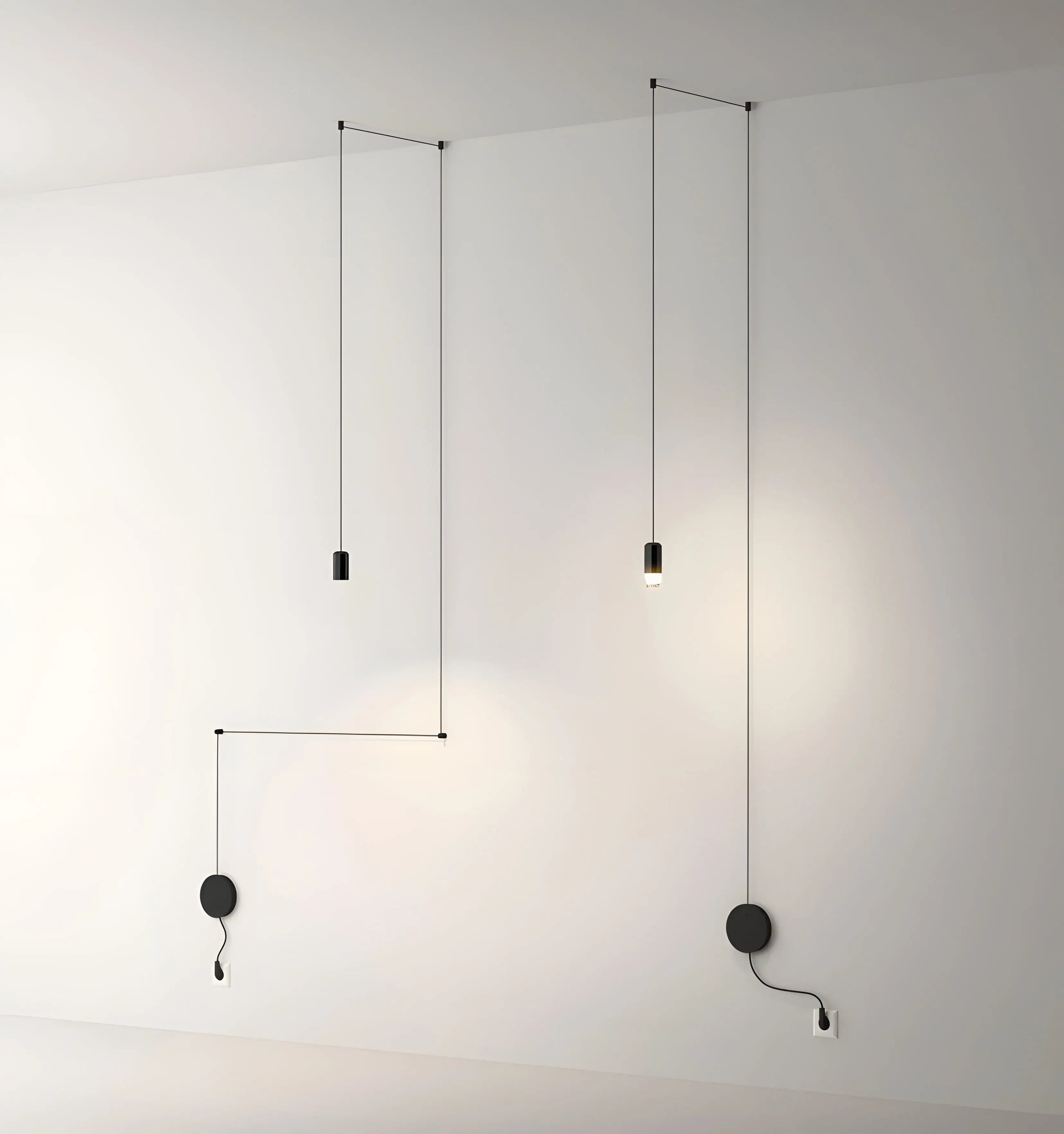 Wireflow Free-Form Pendant lamp