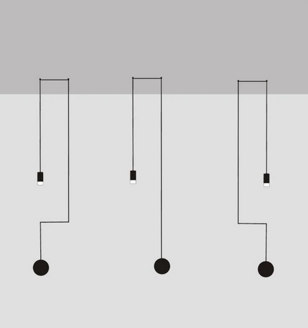 Wireflow Free-Form Pendant lamp