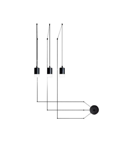 Wireflow Free-Form Pendant lamp