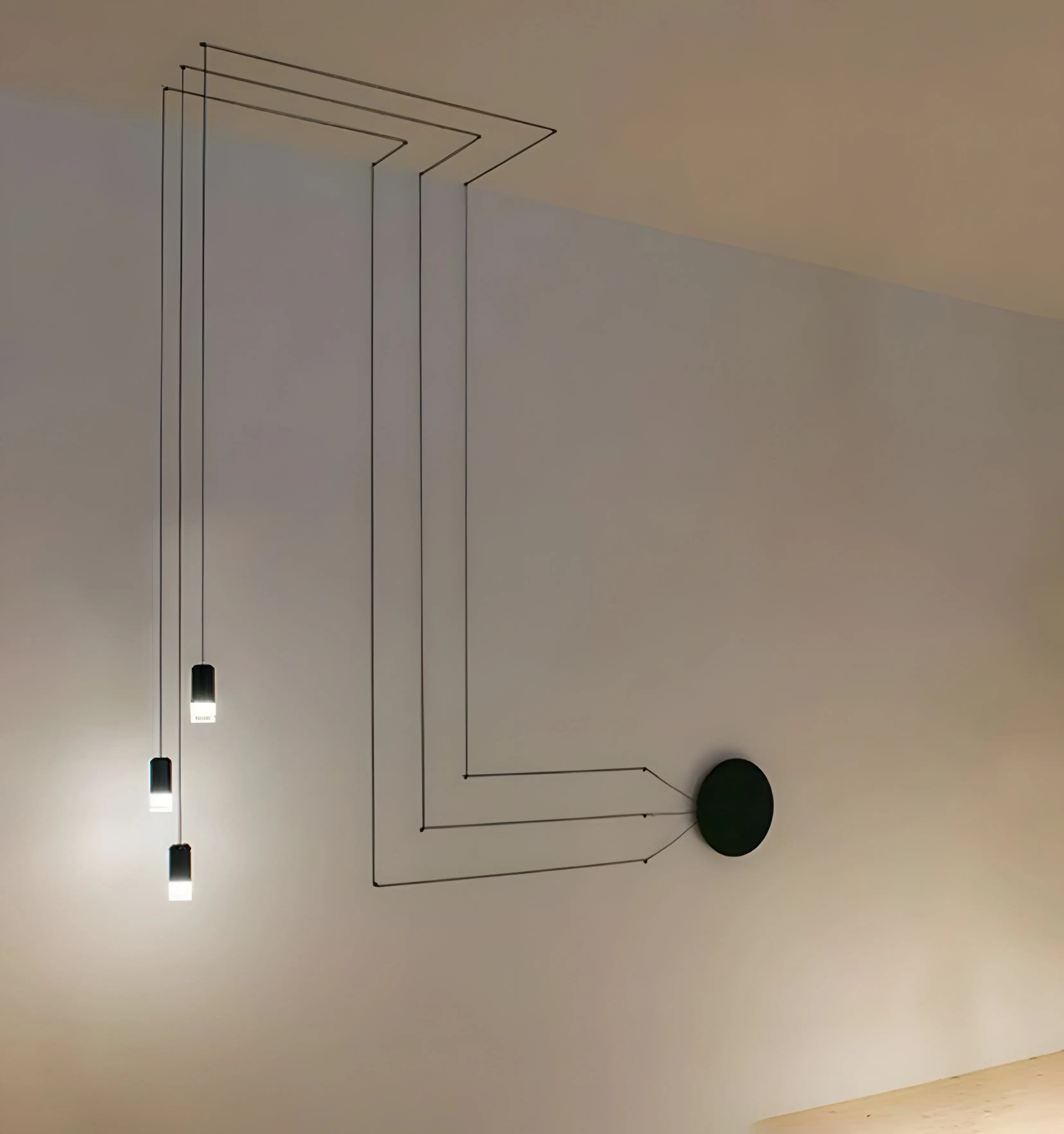 Wireflow Free-Form Pendant lamp