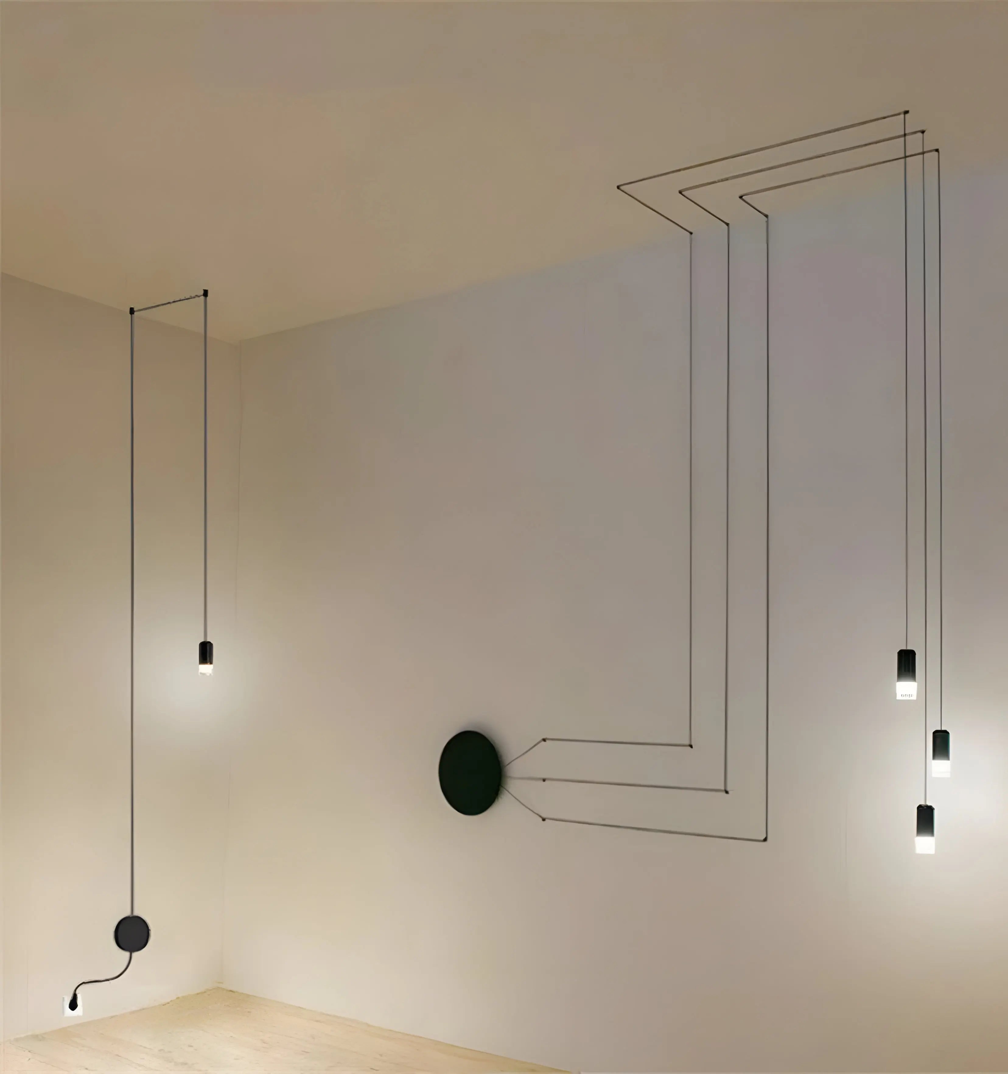 Wireflow Free-Form Pendant lamp