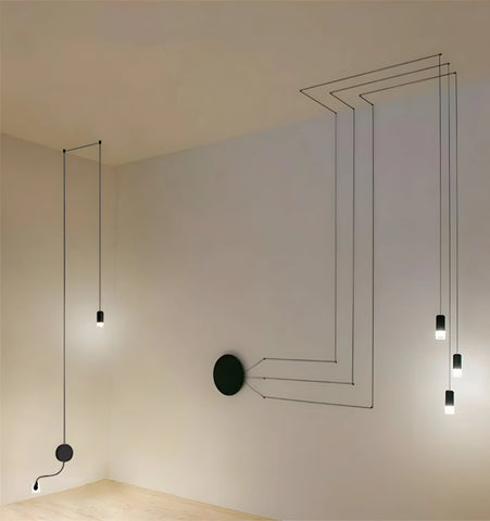 Wireflow Free-Form Pendant lamp