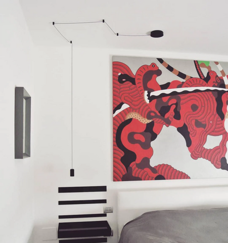 Wireflow Free-Form Pendant lamp