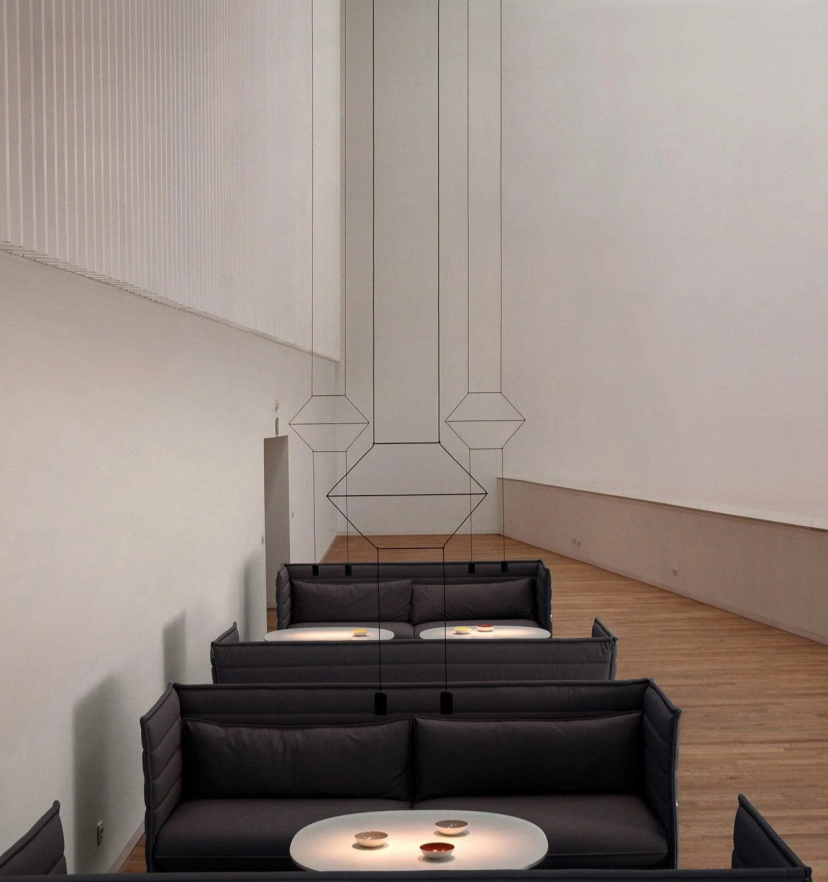 Wireflow Free-Form Pendant lamp