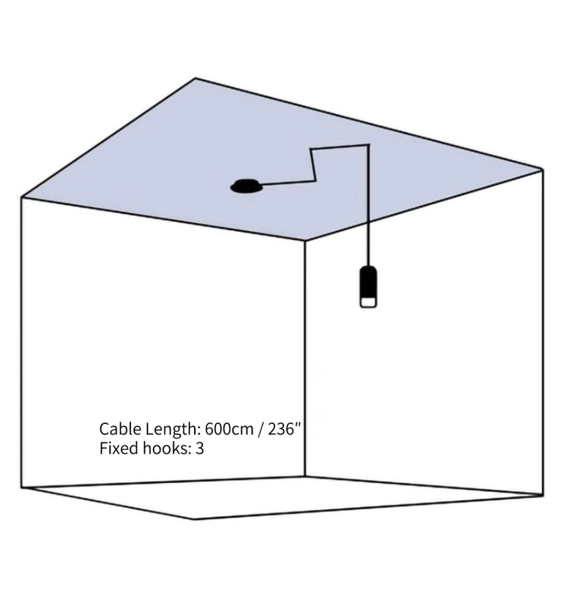 Wireflow Free-Form Pendant lamp