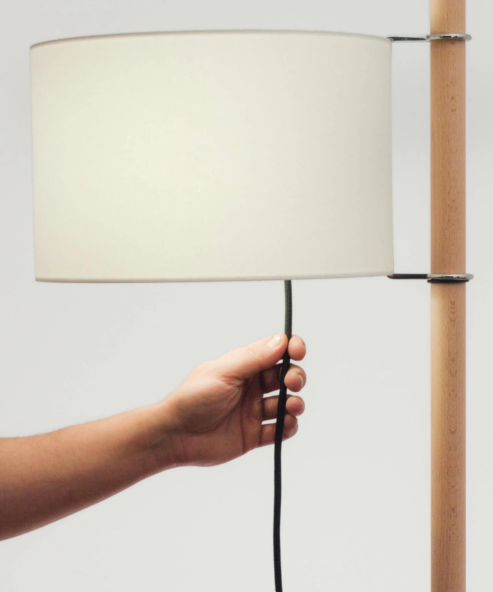 Wood Tmm Floor Lamp