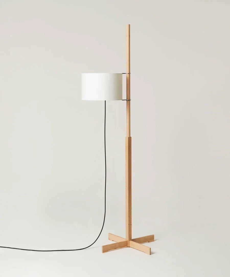 Wood Tmm Floor Lamp