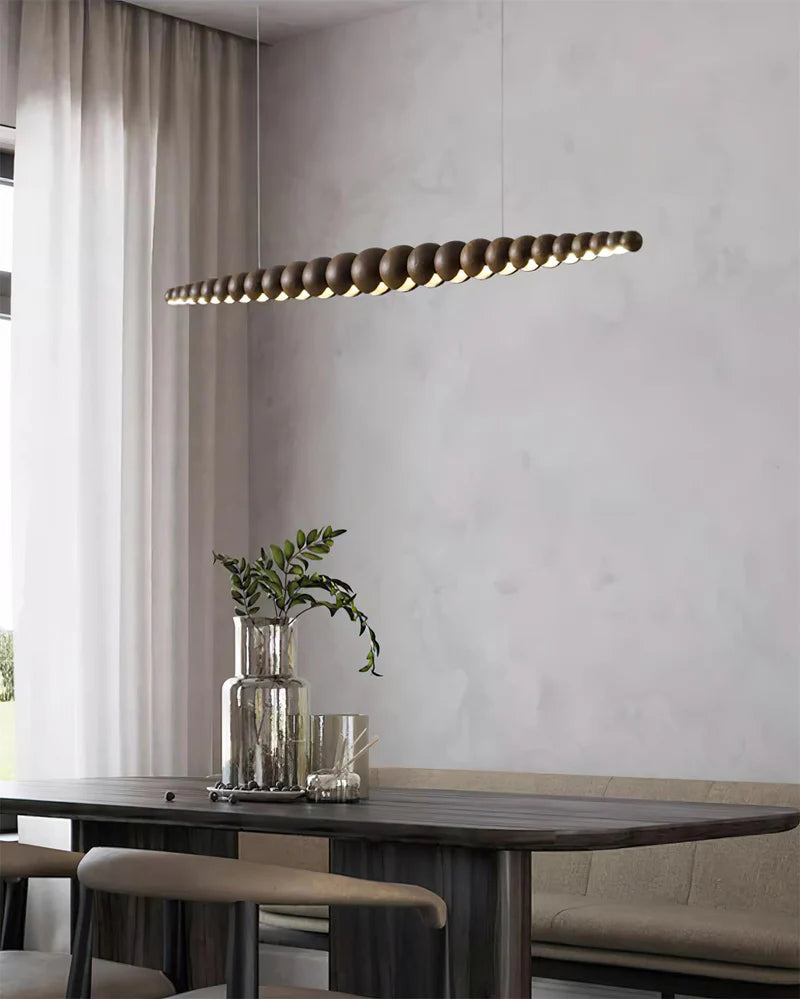 Woodline Orb Chandelier - Yiarolight